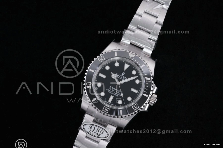 SA Best Case and 1:1 Bracelet SS 114060 No Clean Edition Submariner 904L 1130 Durable Date 1119